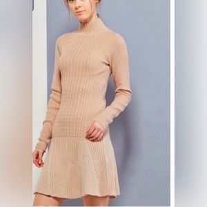 Lacoste wool blend sweater dress